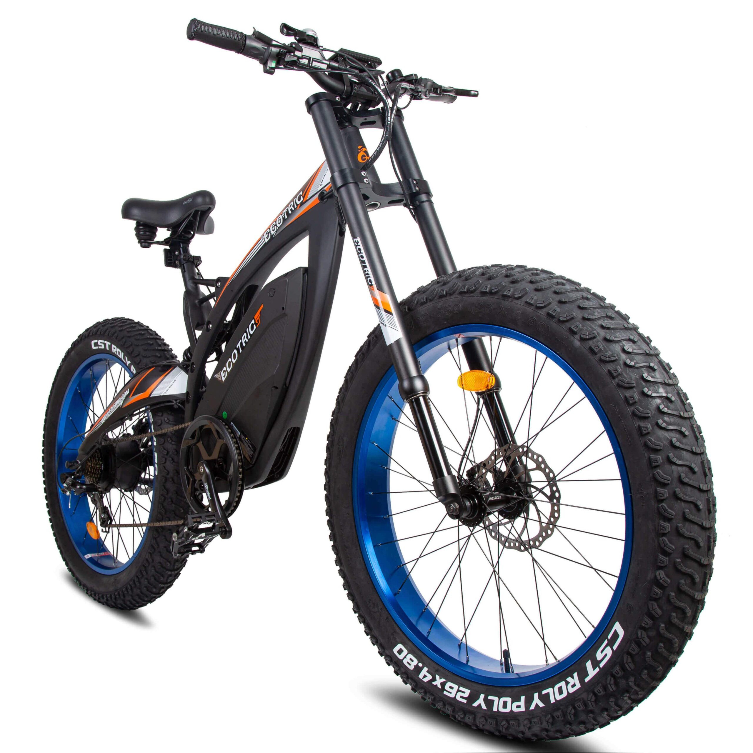 Ecotric Bison Big Fat Tire 1000w 48v 17.5Ah Electric Mountain Bike